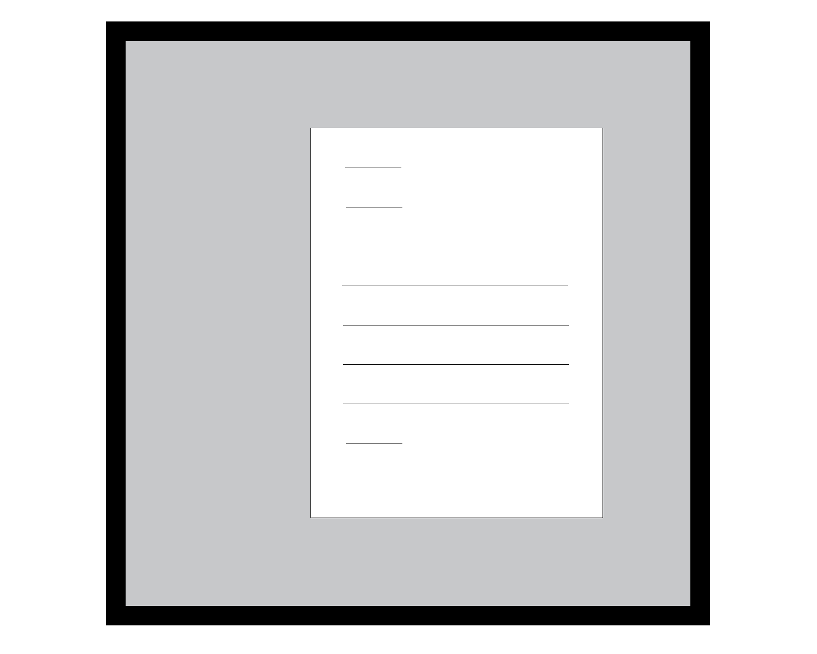 Project management